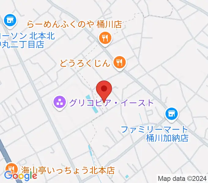 佐藤陵一トランペット教室の地図