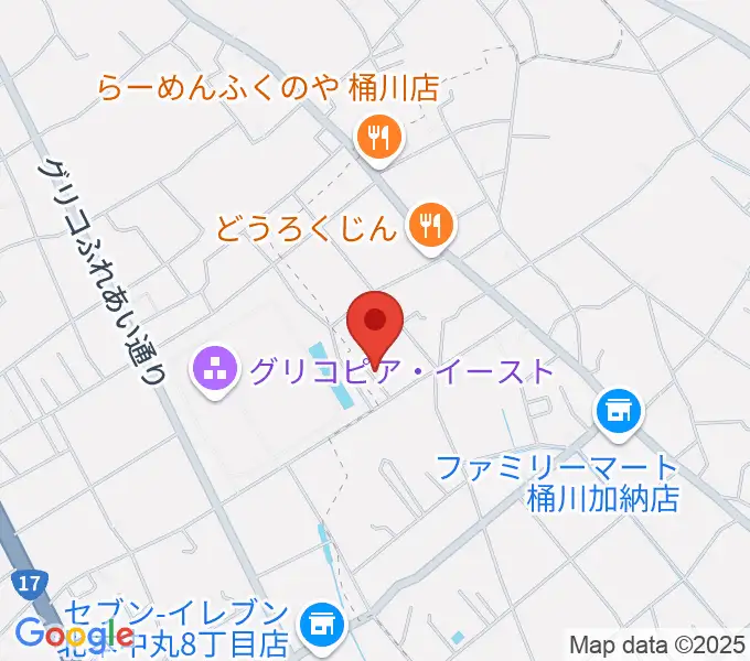 佐藤陵一トランペット教室の地図