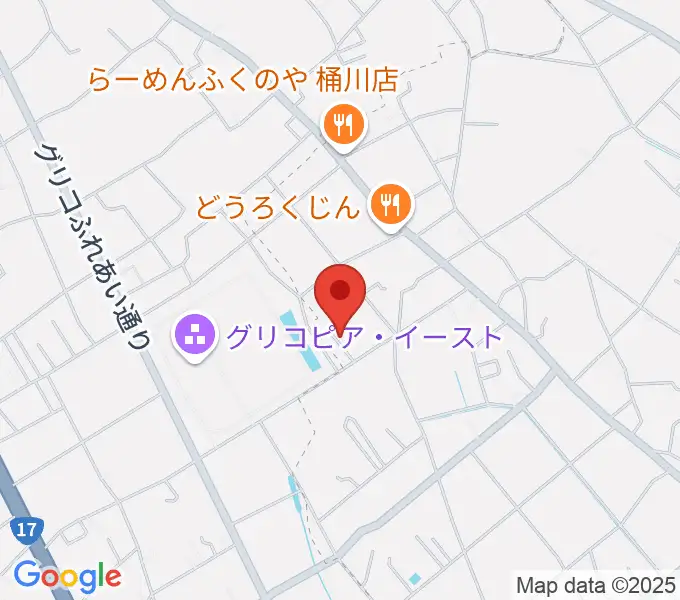佐藤陵一トランペット教室の地図