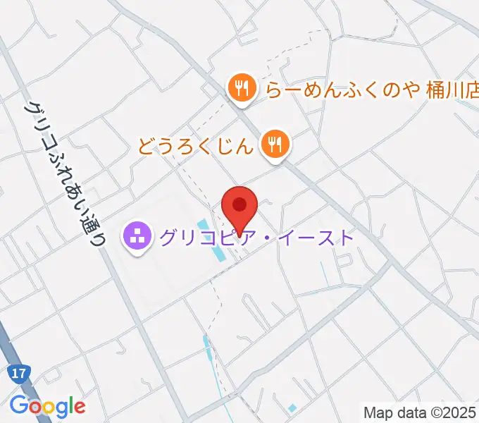 佐藤陵一トランペット教室の地図