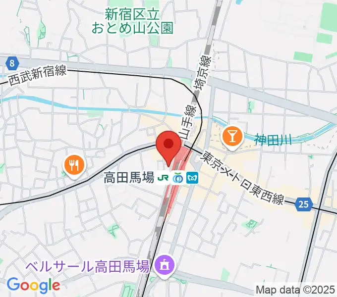 MI TOKYOの地図