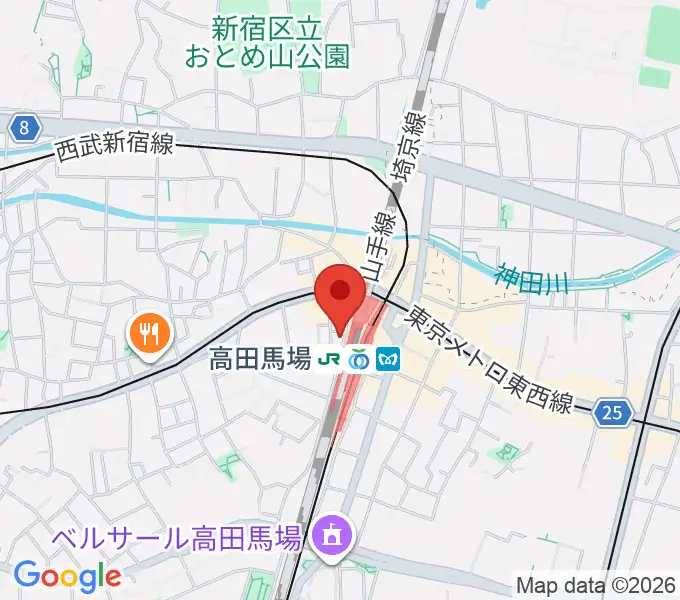 MI TOKYOの地図