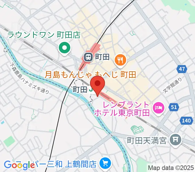 町田クラシックスの地図