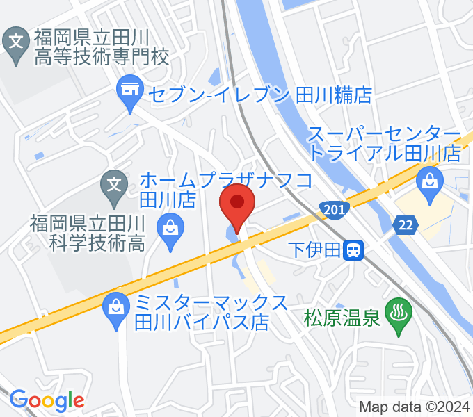 田川Studio LOTの場所