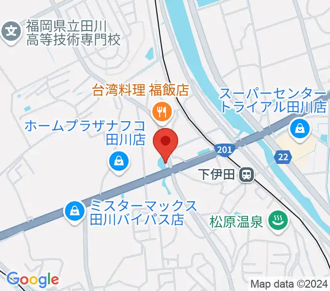 田川LOTの地図