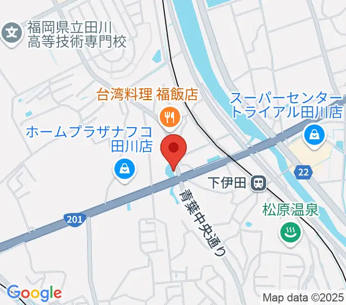 田川LOTの地図