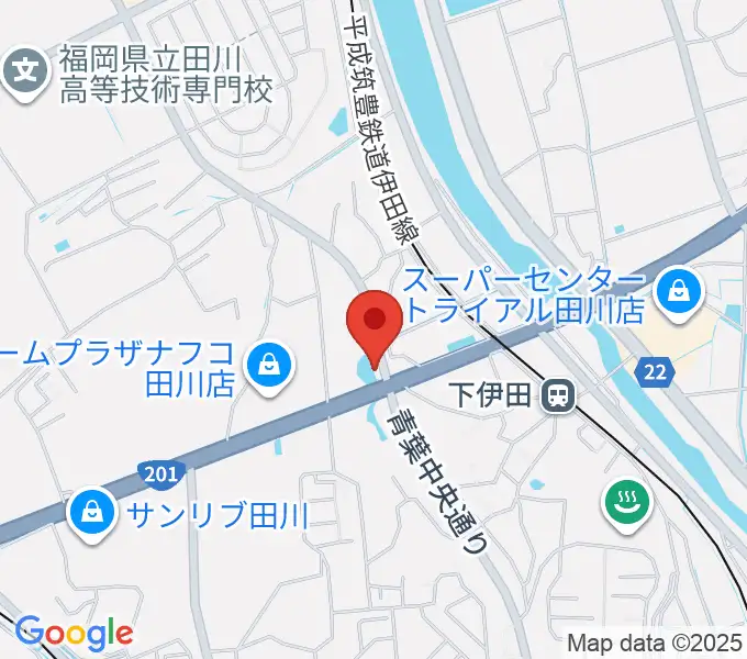 田川LOTの地図