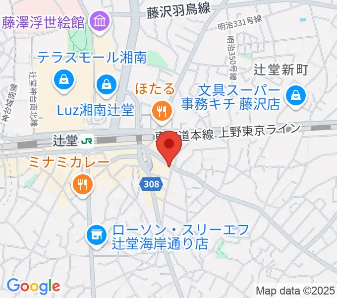 木管楽器修理工房 岡田の地図