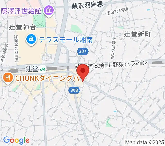 木管楽器修理工房 岡田の地図