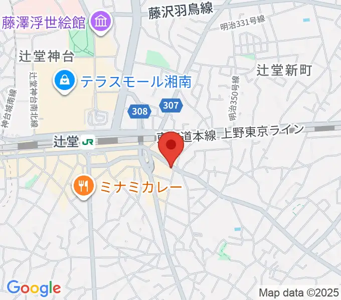 木管楽器修理工房 岡田の地図