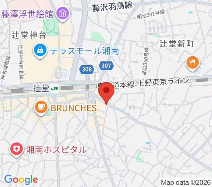 木管楽器修理工房 岡田の地図