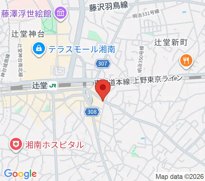 木管楽器修理工房 岡田の地図