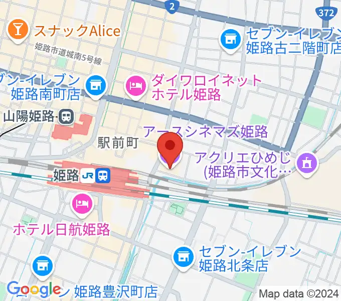 アースシネマズ姫路の地図