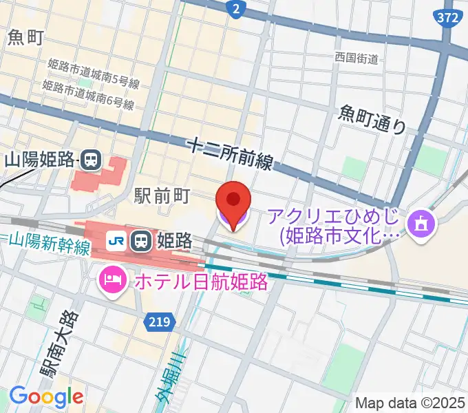 アースシネマズ姫路の地図