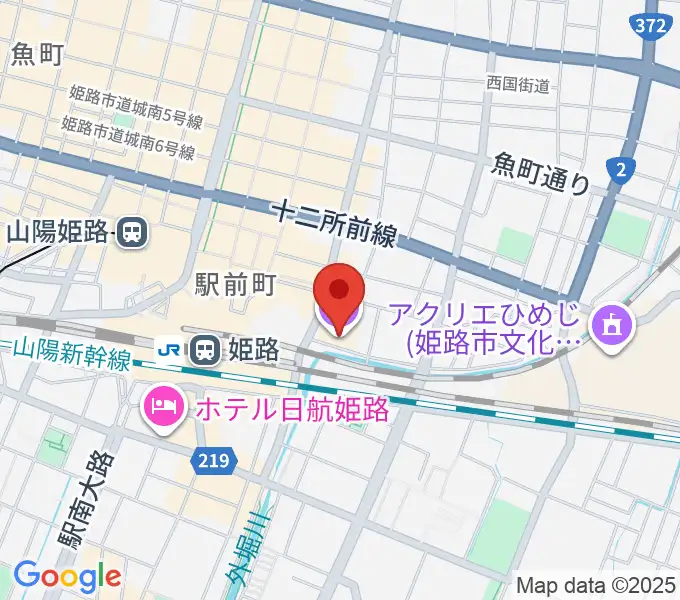 アースシネマズ姫路の地図