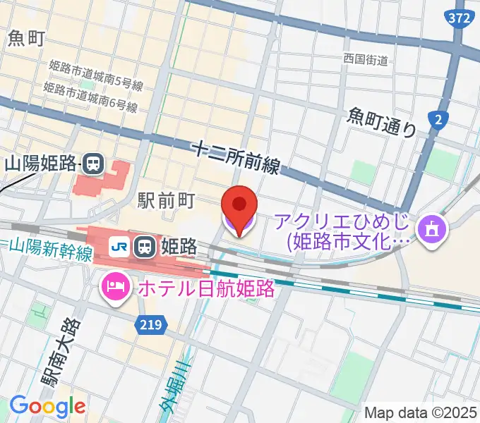 アースシネマズ姫路の地図