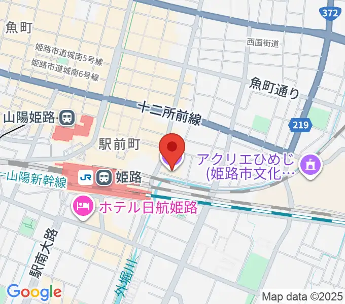 アースシネマズ姫路の地図