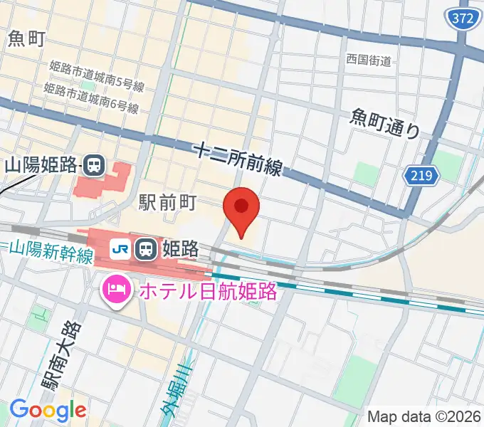 アースシネマズ姫路の地図