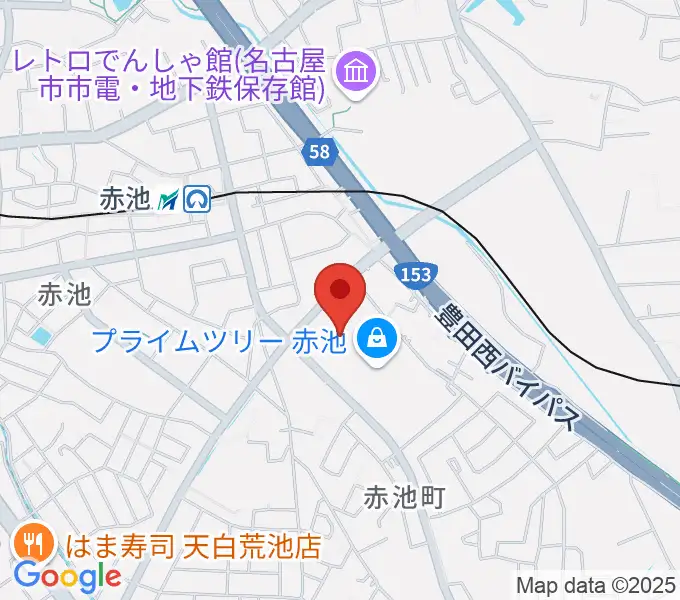 TOHOシネマズ赤池の地図