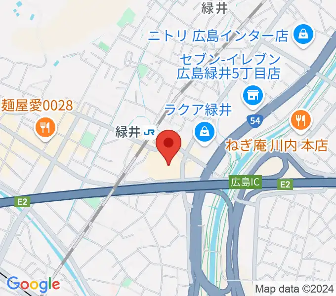 TOHOシネマズ緑井の地図