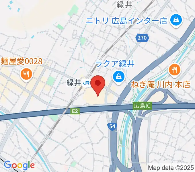 TOHOシネマズ緑井の地図