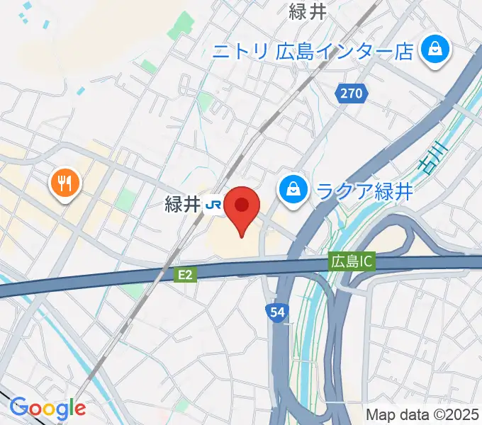TOHOシネマズ緑井の地図