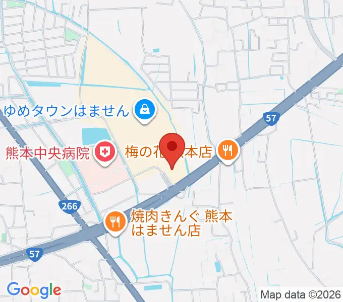 TOHOシネマズはませんの地図