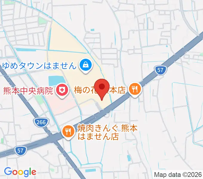 TOHOシネマズはませんの地図