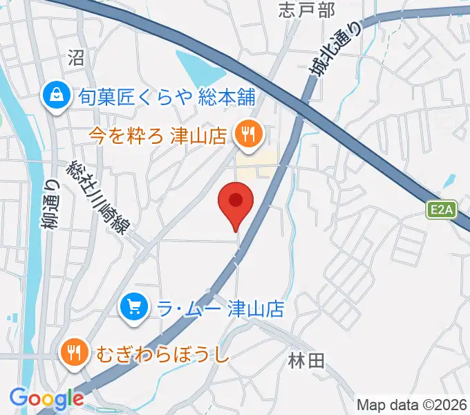 ヨシダミュージックの地図