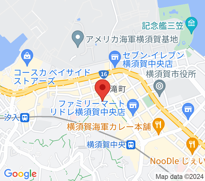 横須賀GIG acousticの場所