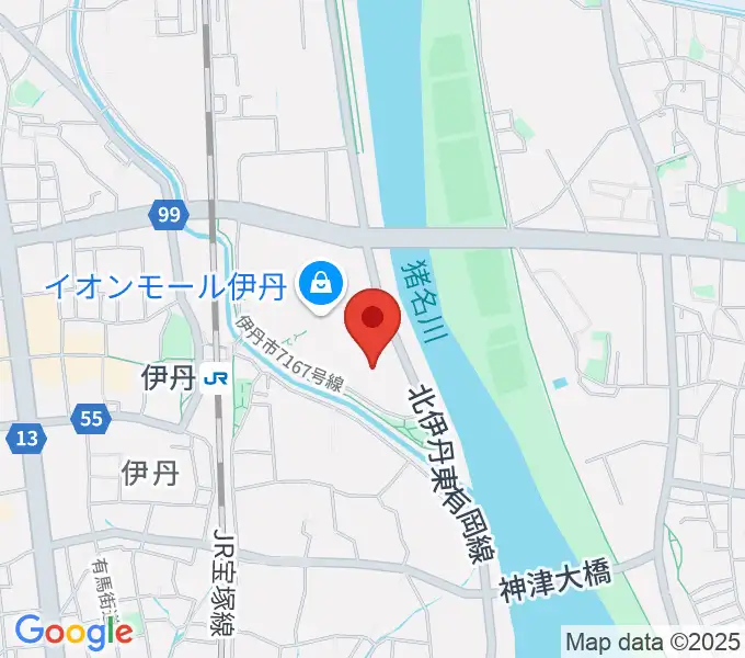 TOHOシネマズ伊丹の地図