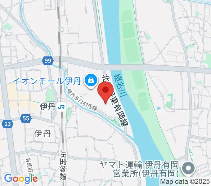TOHOシネマズ伊丹の地図