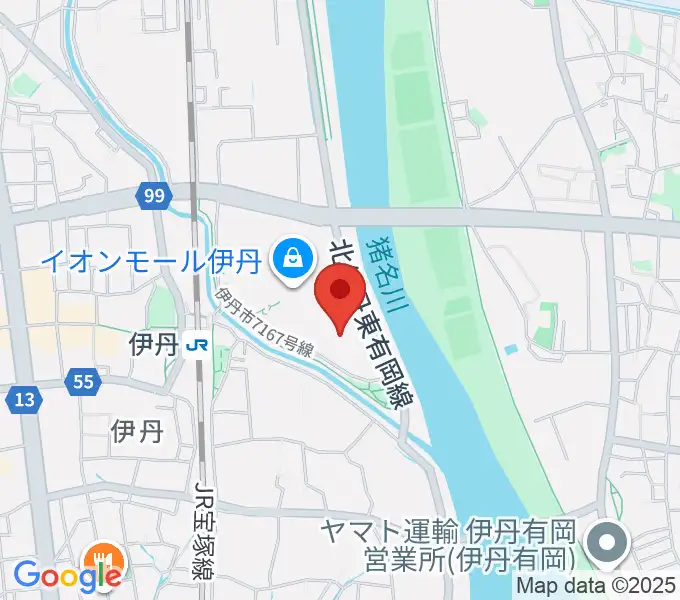 TOHOシネマズ伊丹の地図