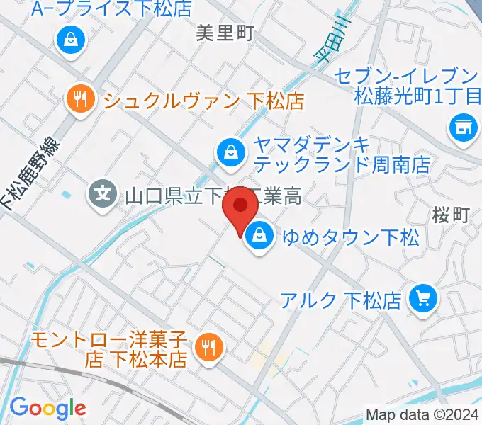 MOVIX周南の地図