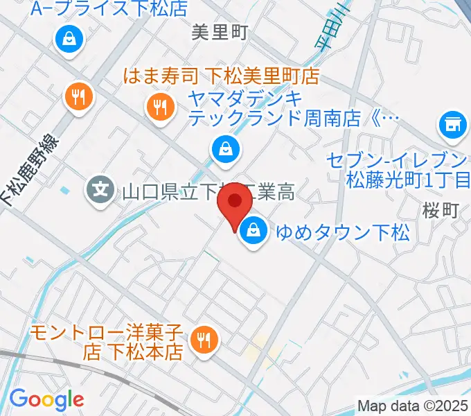MOVIX周南の地図