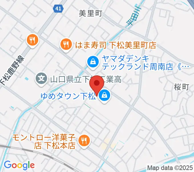 MOVIX周南の地図