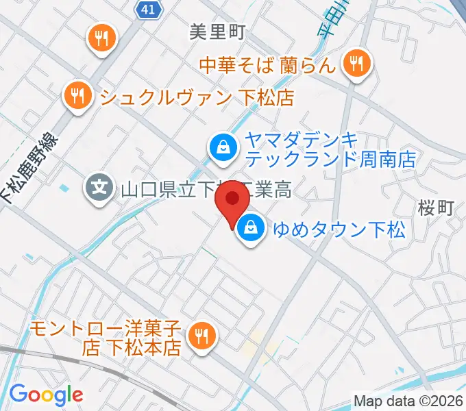 MOVIX周南の地図