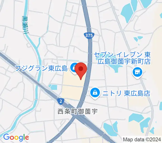 T・ジョイ東広島の地図