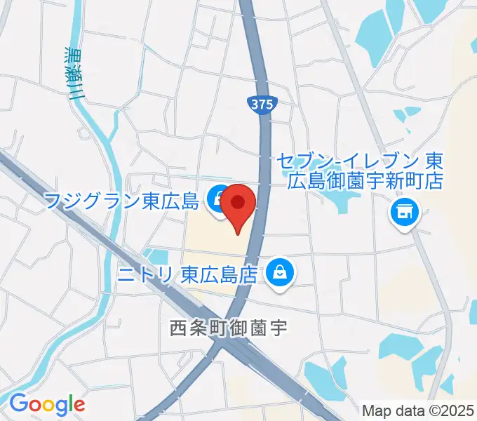 T・ジョイ東広島の地図