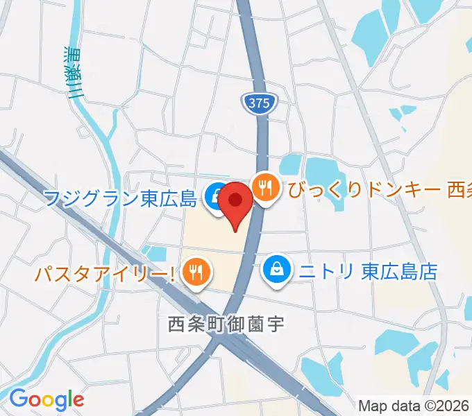 T・ジョイ東広島の地図