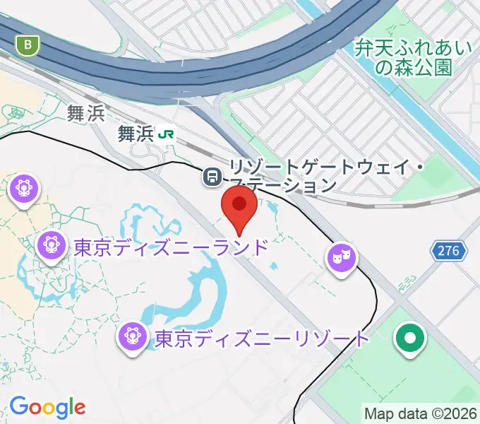 シネマイクスピアリの地図