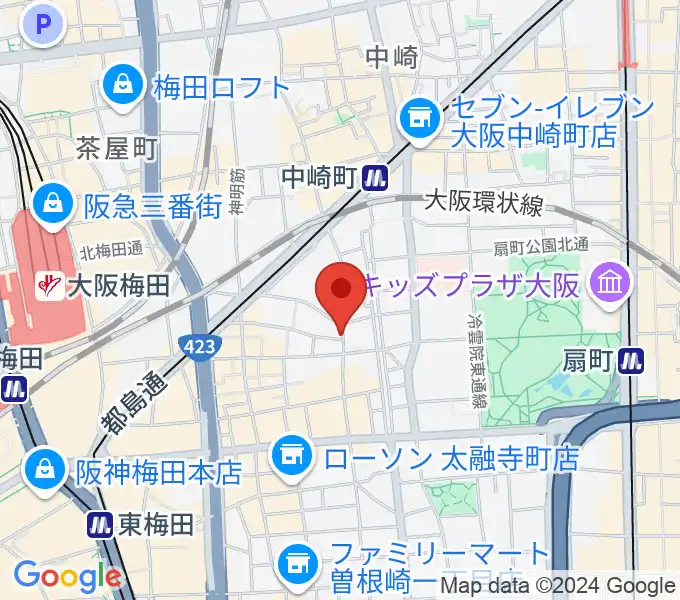 Jazz Records seeedの地図