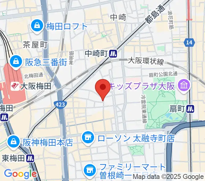 Jazz Records seeedの地図