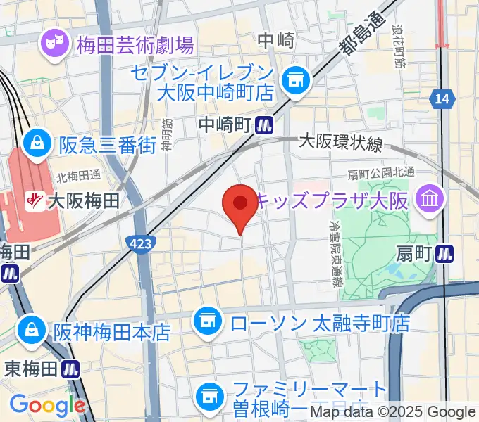 Jazz Records seeedの地図
