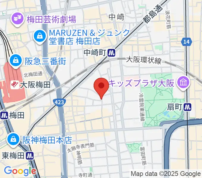 Jazz Records seeedの地図