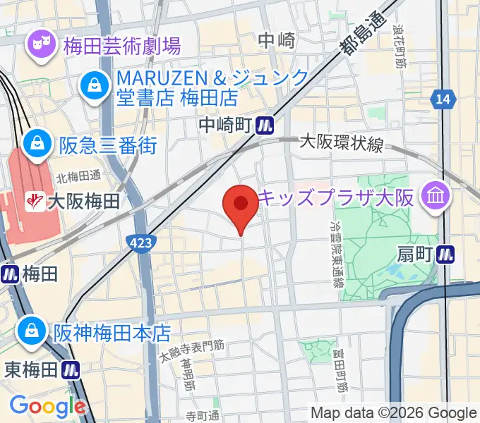 Jazz Records seeedの地図