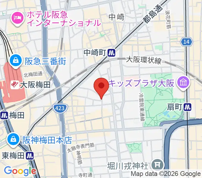 Jazz Records seeedの地図
