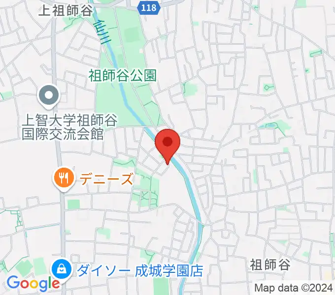 MGS Music School 成城校の地図