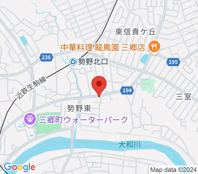 さかぐちまきこ音楽教室の地図