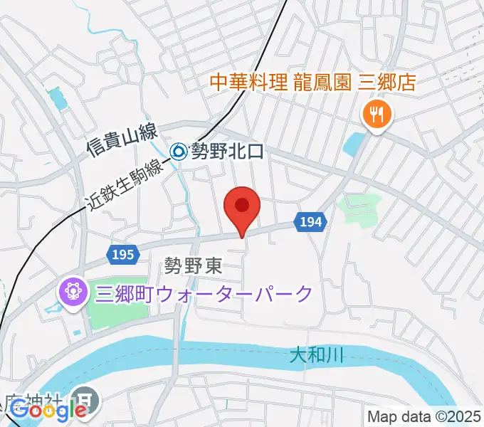 さかぐちまきこ音楽教室の地図